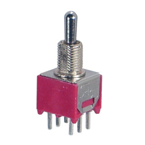 Mini toggle switch dpdt on-on pcb ts40t-ts5a-tecq-hz54