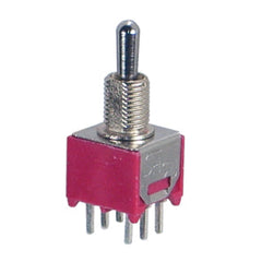 Mini toggle switch dpdt on-on pcb ts40t-ts5a-tecq-hz54