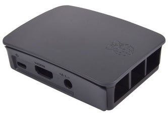 Abs enclosure black for raspberry pi 3 b tzt 241 aab-01