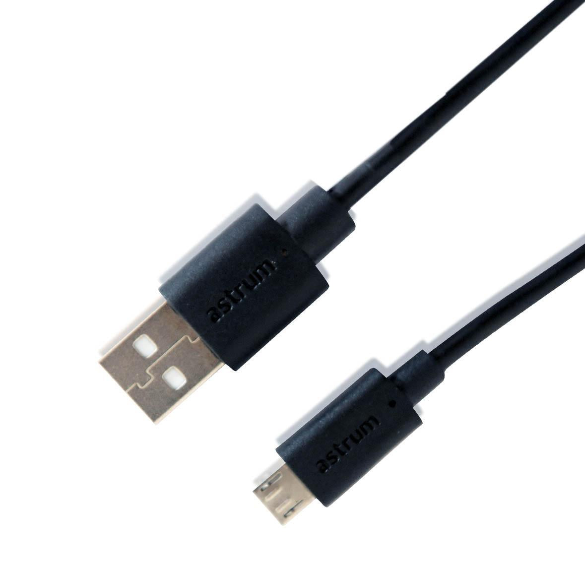 UD115 USB 2.0 to Micro USB Charge &amp; Sync 1.5m Cable - Black