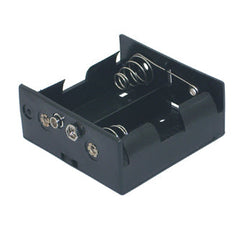 Battery holder 2xs=d clip bk = bh-121-1b