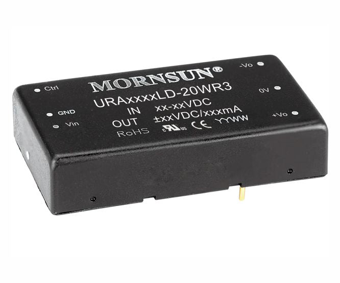 Dc-dc converter dil i=48 o=12v 20w urb4812ld-20wr3