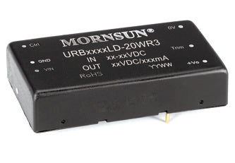 Dc-dc converter i=24v 0=9v@2.2a urb2409ld-20wr3