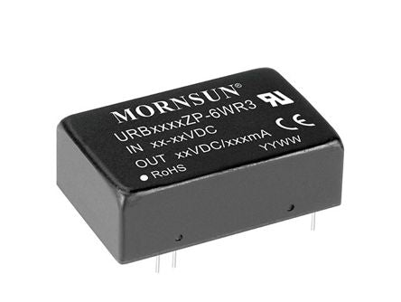 Dc-dc converter dil i=48 o=12v 0.5a urb4812zp-6wr3