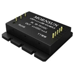 Dc-dc converter 100w 48vdc-12vdc@8.3a urf4812qb-100wr3