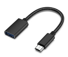 Usb2.0 to micro-usb 150mm black cable 220234