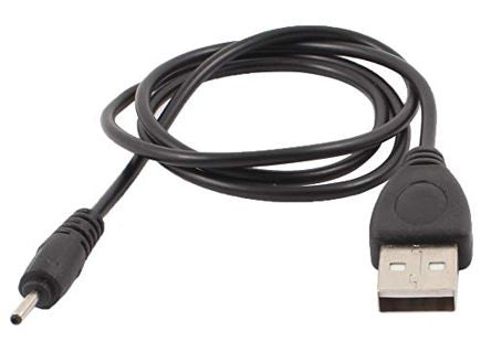 Usb-a power / charger cable with 0.6x2mm dc power socket eiexx-yyy-zz