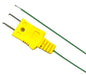 K-type thermocouple -40-260-deg mini plug probe ut-t01