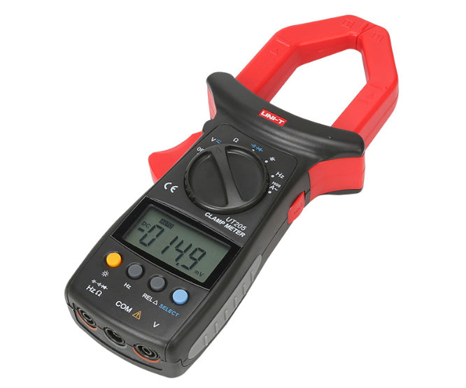 Digital clamp multimeter 1000avc 1000v ac/dc, auto ranging ut205b