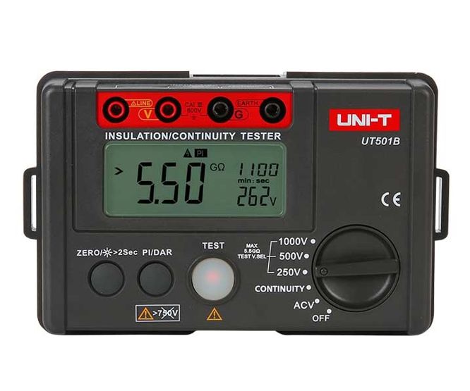 Insulation tester digital megger 250-1000v ut501b