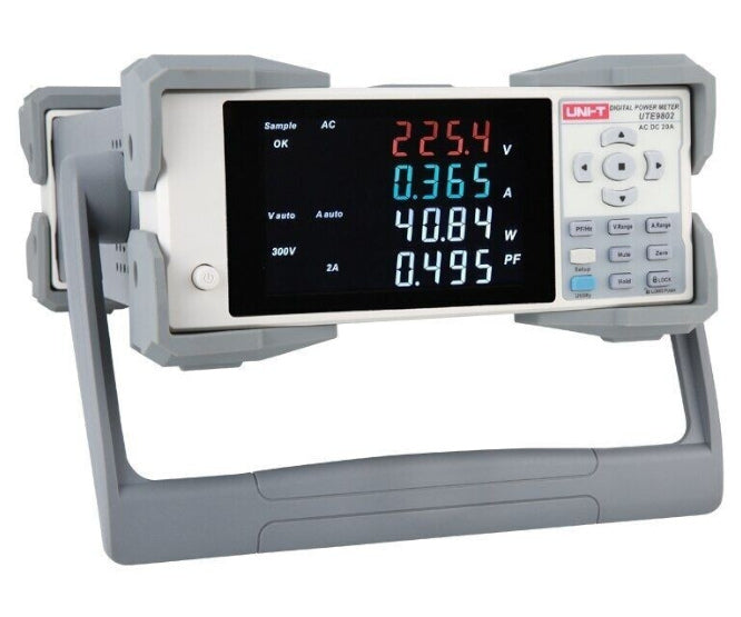 Digital power meter 5 digit 600v 20a 400hz ute9802+