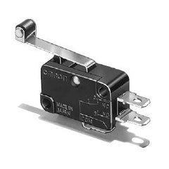 Mini micro limit switch 15a lever/roll 34mm v-156-1c25