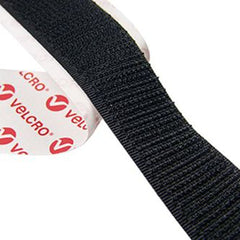 VELCRO TAPE LOOP SIDE BLACK 20mmx5M EB01020330114937