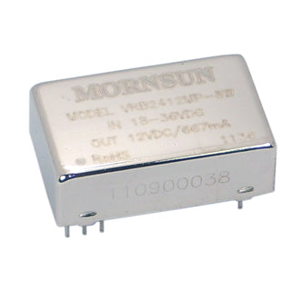 Dc-dc converter dil i=24 o=12 8w vrb2412mp-8w *d*
