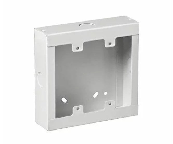 4x4" / 100x100mm surface mount wall box metal closed back vtr-4/4.c