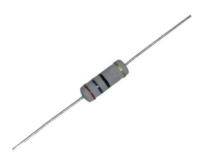 Resistor 5w rnd w/w 3w 27e 5% wr500s-27e-j-tb