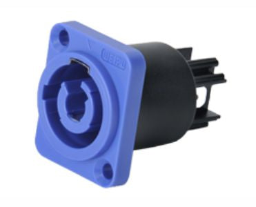 Panel mount socket for audio 2p wac3mpa-1