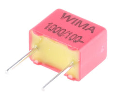 Polypropylene film capacitor 2.2nf 100v p=5 fkp2d012201d00kssd
