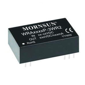 Dc-dc converter dip i=12 o=+/-15 3w wra1215p-3wr2