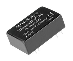 Dc-dc converter dil i=24 o=+&-12v wra2412zp-3w
