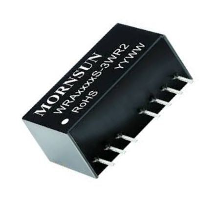 Dc-dc converter dip i=12 o=24 3w wrb1224s-3wr2