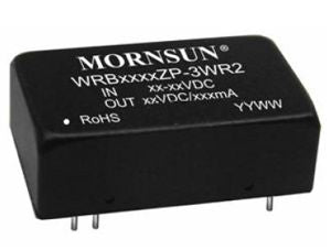 Dc-dc converter dil i=24 o=15v 3w wrb2415zp-3wr2