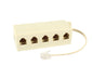 Adaptor rj11-plug to 5xrj11 sockets 6p4c 1.5m x98395a -  1.5m