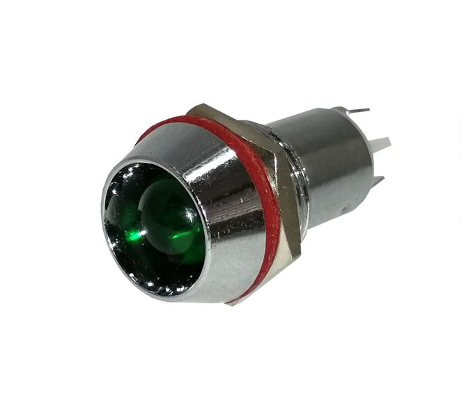 10mm led indicator 220vac green xd22-16-220vac-gr