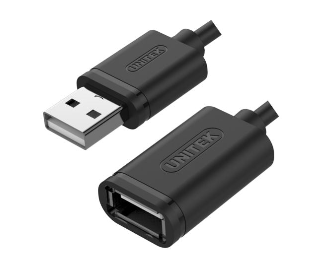 2m usb2.0 type-a (m) to type-a (f) y-c450