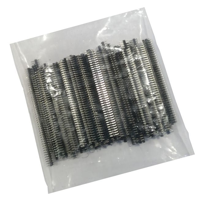 Header sil str 40w 2.54 th=17mm - 200p/bag 190837