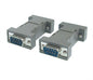 Adapter d-sub 09p-09p std grey zgc09mm