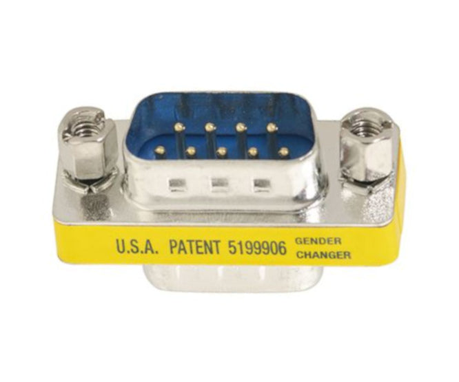 Adapter d-sub plug-plug 9w mini zn09mm