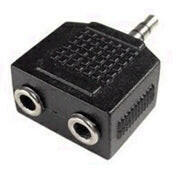 STEREO MALE TO 2X STEREO  FEMALE ADAPTOR - Price Concious Spot >>>  PC SPOT