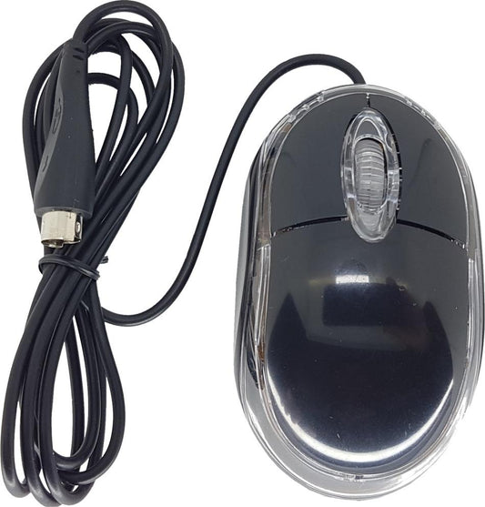 OPTICAL MOUSE PS2 BLACK 3 BUTTON - Price Concious Spot >>>  PC SPOT