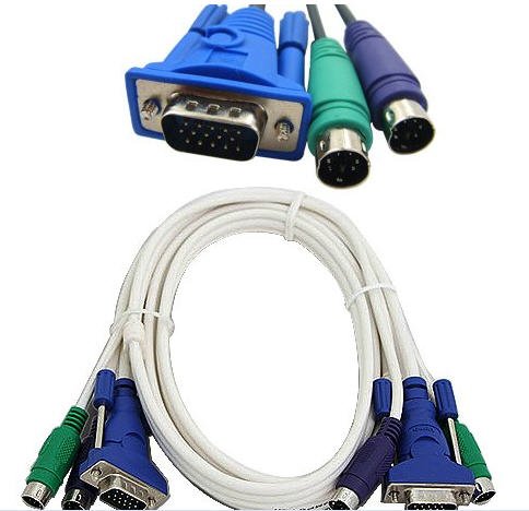 KVM PS2 SWITCH CABLE 1.3M - Price Concious Spot >>>  PC SPOT