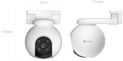 EZVIZ H8 PRO PAN & TILT 2K CAMERA