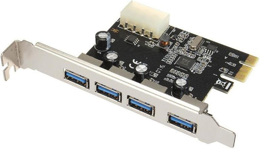 PCI-E USB 3.0 CARD 4 PORTS - MOLEX - Price Concious Spot >>>  PC SPOT