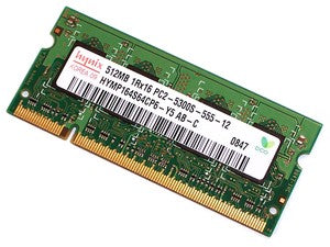 HYNIX MEMORY 512MB DDRII 667MHZ CL5 NB