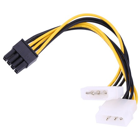 2 X MOLEX(4P) TO 8PIN GFX - Price Concious Spot >>>  PC SPOT