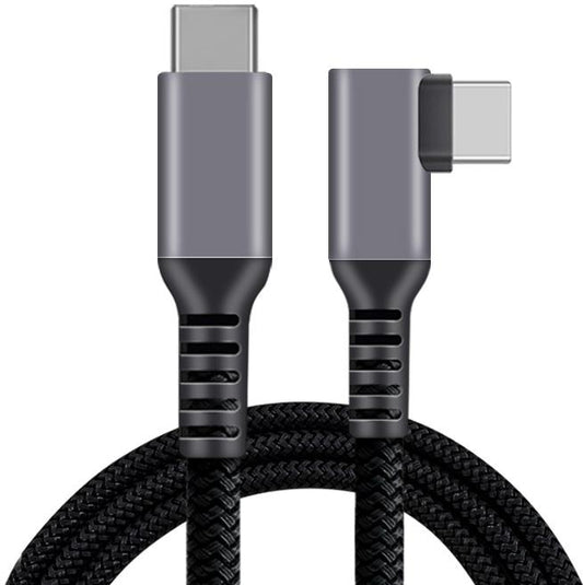 90 DEGREE CABLE C TO C 2M USB2 PD240W - Price Concious Spot >>>  PC SPOT