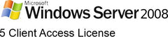 WINDOWS SERVER 5 CAL 2008
