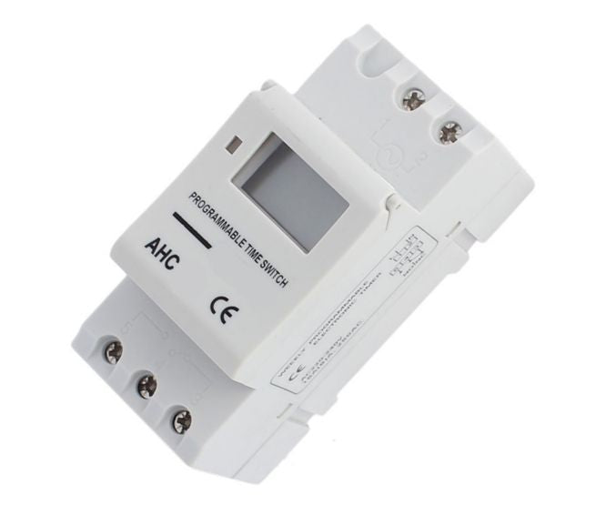 Programmable geyser timer DIN-RAIL mount 30A 230V TI-AHC30AG