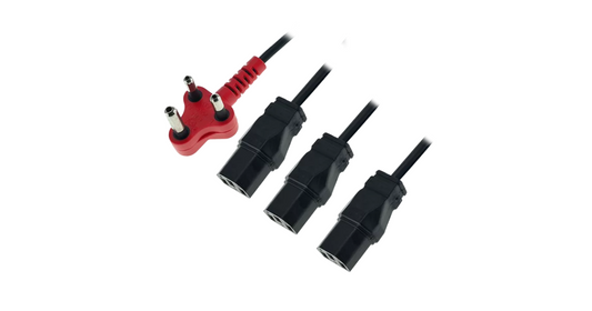 Triple Kettle Plug Power Cable (Refurbished)