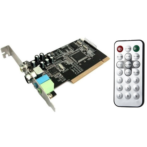 PCI TV TUNER - WITH FM  + REMOTE - Price Concious Spot >>>  PC SPOT