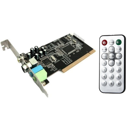 PCI TV TUNER - WITH FM  + REMOTE