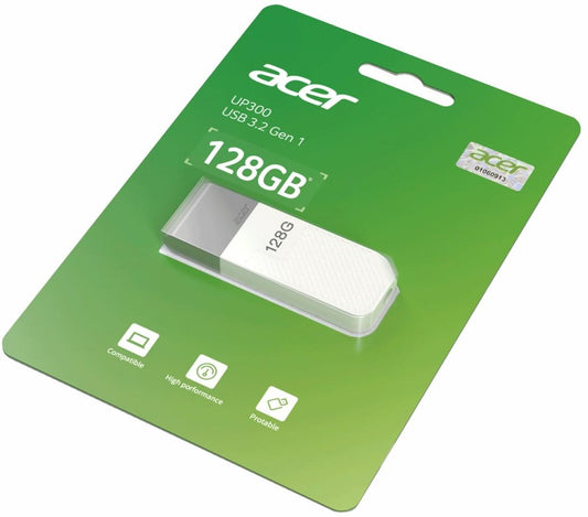 ACER USB3.2 GEN1 128GB WHITE - Price Concious Spot >>>  PC SPOT